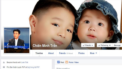 Khổ như cầu thủ, HLV bị mạo danh trên facebook Khổ như cầu thủ, HLV bị mạo danh trên facebook
