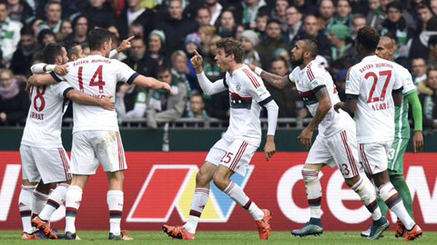 Toàn thắng 9 trận, Bayern đi vào lịch sử Bundesliga Toàn thắng 9 trận, Bayern đi vào lịch sử Bundesliga