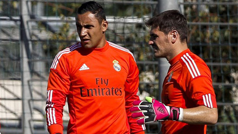 Navas đã thoát khỏi cái bóng của Casillas ở Real Madrid Navas đã thoát khỏi cái bóng của Casillas ở Real Madrid