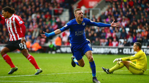 10 bàn/10 trận liên tiếp, Vardy đi vào lịch sử 10 bàn/10 trận liên tiếp, Vardy đi vào lịch sử
