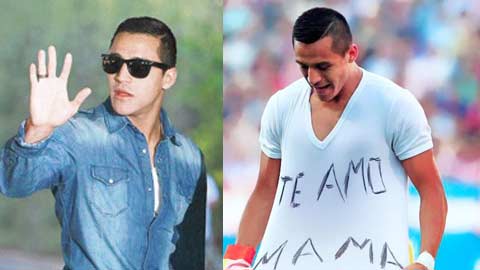 Alexis Sanchez xem mẹ là nguồn động lực vô tận Alexis Sanchez xem mẹ là nguồn động lực vô tận