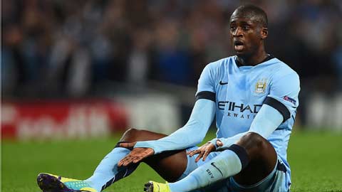 Yaya Toure - “bức tường lửa” đang nguội dần Yaya Toure - “bức tường lửa” đang nguội dần
