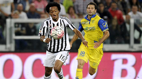 Juan Cuadrado nâng cánh Juve Juan Cuadrado nâng cánh Juve