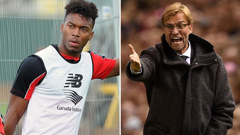 Klopp chưa thể sử dụng Sturridge cho hàng công Liverpool Klopp chưa thể sử dụng Sturridge cho hàng công Liverpool