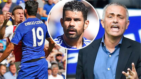 Diego Costa không thay đổi tính nết vì Mourinho Diego Costa không thay đổi tính nết vì Mourinho