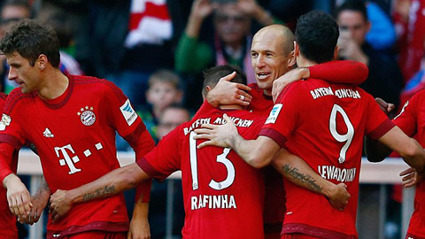 Bayern đè bẹp Cologne 4-0, mừng trận thắng thứ 1.000 tại Bundesliga Bayern đè bẹp Cologne 4-0, mừng trận thắng thứ 1.000 tại Bundesliga