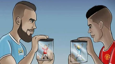 Dư âm derby Manchester: Ngày thăng hoa của người Argentina Dư âm derby Manchester: Ngày thăng hoa của người Argentina