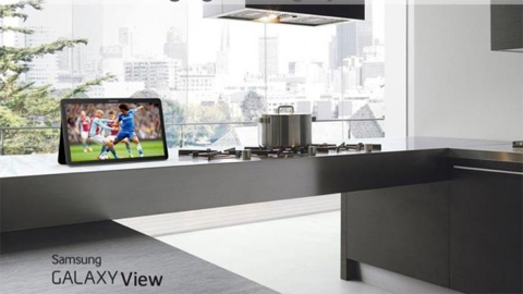 Samsung sản xuất máy tính bảng Galaxy View dùng trong bếp Samsung sản xuất máy tính bảng Galaxy View dùng trong bếp