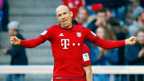 Robben tái xuất biến ảo hơn cùng Bayern Robben tái xuất biến ảo hơn cùng Bayern