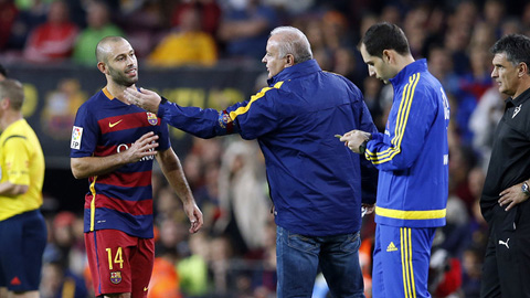 Barca kháng cáo thẻ đỏ của Mascherano Barca kháng cáo thẻ đỏ của Mascherano