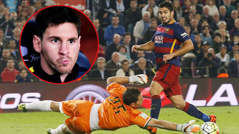 Suarez thừa nhận Barca "khó ở" vì thiếu Messi Suarez thừa nhận Barca "khó ở" vì thiếu Messi