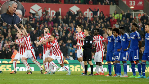 Chelsea thua Stoke: Định mệnh của Mourinho Chelsea thua Stoke: Định mệnh của Mourinho