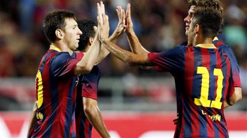 Quá khó để các đối thủ có thể ngáng đường Barca trong cuộc đua vô địch