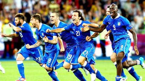 ĐT Italia giành ngôi á quân EURO 2012