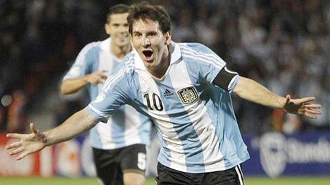 Messi không thể hiện được nhiều trong màu áo ĐT Argentina