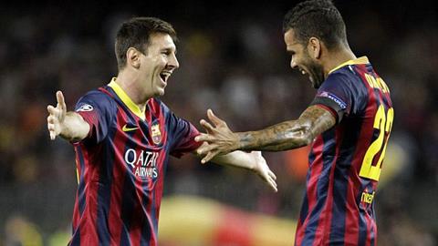 Messi lập hat-trick trong ngày Barca đại thắng Ajax