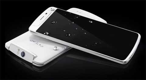 Oppo N1 – smartphone Full HD có camera lật đầu tiên