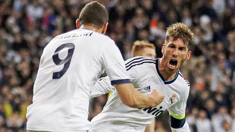 Ramos và đồng đội sẽ lại có một trận thắng cách biệt