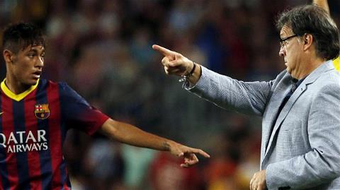 Martino sẵn sàng cho bản hợp đồng trị giá 57 triệu euro như Neymar ngồi dự bị
