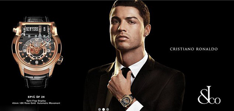 Ronaldo chơi sang, mua đồng hồ mới có giá bằng cả căn biệt thự
