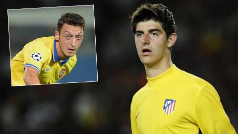 Courtois đánh giá rất cao Oezil