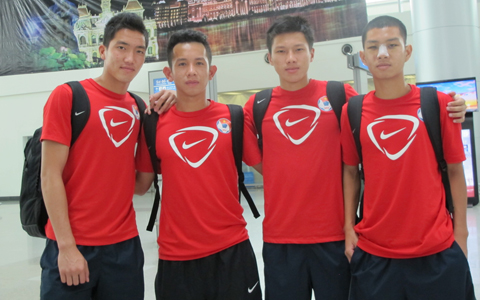Những hình ảnh mới nhất về đội U19 Việt lên đường tham dự U19 châu Á