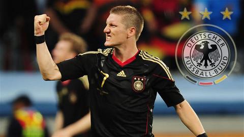 Schweinsteiger: Thủ lĩnh đích thực của tuyển Đức