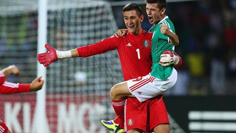 Niềm vui chiến thắng của U17 Mexico