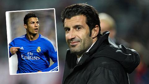 Figo: Không thù Perez, ủng hộ Ronaldo giành QBV