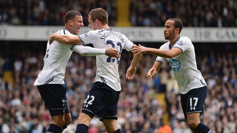 Kyle Walker vừa ghi bàn vừa 