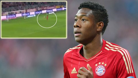Alaba bay người cứu bàn thua ngoạn mục cho Bayern