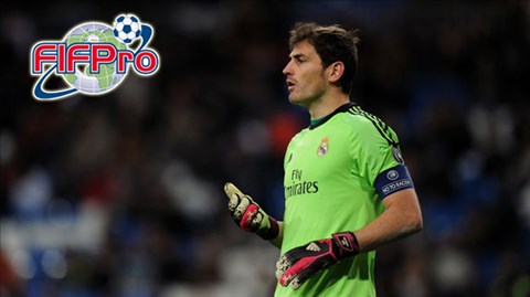 Casillas được đề cử vào đội hình tiêu biểu của năm