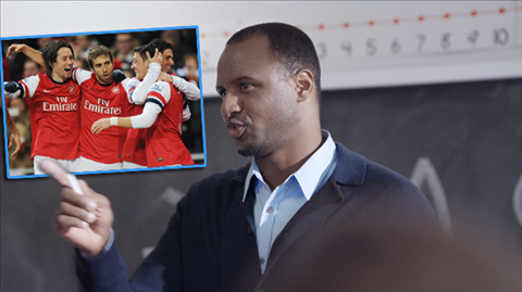 Vieira: “Arsenal đang thiếu một thủ lĩnh”