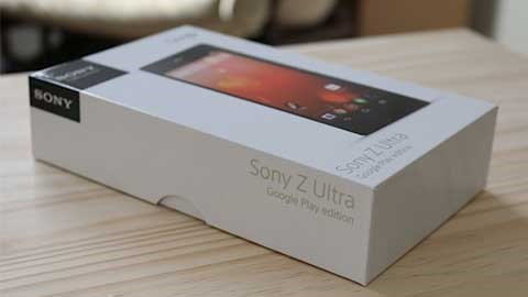 Trên tay: Sony Z Ultra phiên bản Google Play Edition