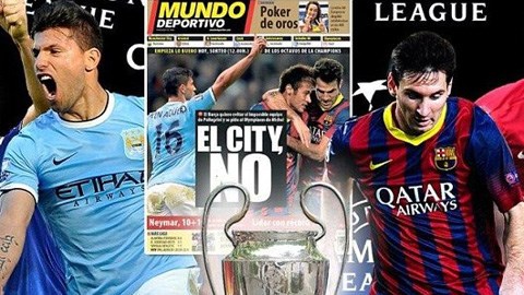 BONGDA+ Man City - Barca: Hai mat cua mot dong tien