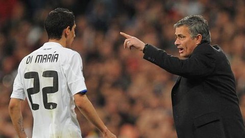 Di Maria chưa quên được người thày cũ Mourinho