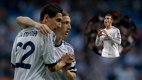 Di Maria không cam phận làm kép phụ cho Gareth Bale tại Real