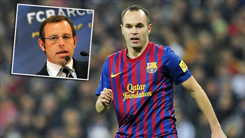 Iniesta sẽ sớm kí hợp đồng với Barca