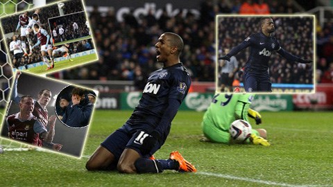 M.U có chiến thắng nhẹ nhàng, trong khi Tottenham bị loại cay đắng