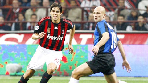 Kaka (trái) sẽ là điểm sáng hiếm hoi cho những pha bóng bay bướm, đẹp mắt trong trận derby Milan tới