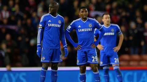 Chelsea đang sở hữu hàng công không biết ghi bàn