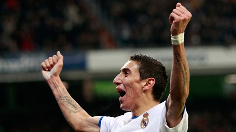 Di Maria đã ghi 5 bàn cho Real mùa này