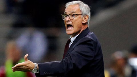 Ranieri thất vọng vì trận thua của Monaco