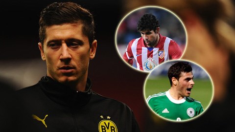 Ai sẽ kế thừa Lewandowski ở Dortmund?