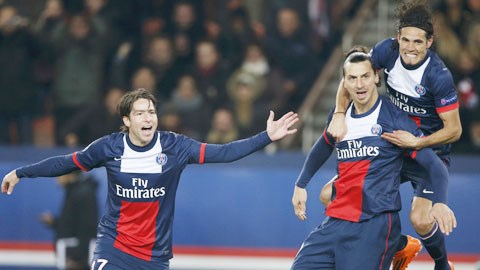 “Song sát” Ibrahimovic - Cavani (bìa phải) sẽ lại là đầu tàu giúp PSG giành chiến thắng