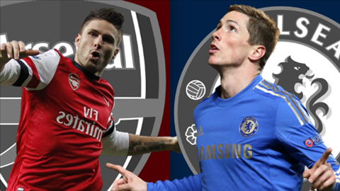 Giroud và Torres sẽ là chủ công của 2 đội