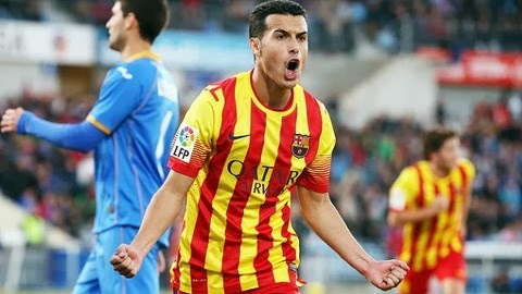 Pedro - người hùng của Barca trong chiến thắng trước Getafe
