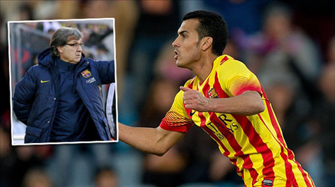 Martino sẽ phải cân nhắc lại vai trò của Pedro