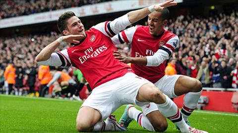 Arsenal là đội bóng mang đậm phong cách chơi tấn công