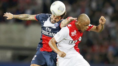 PSG (trái) và Monaco thể hiện sự vượt trội tại Ligue 1 nhờ những ngôi sao hàng đầu trong đội hình